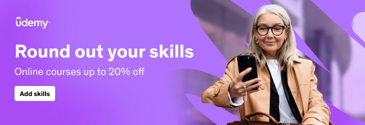 Udemy: Build New Skills and Unlock Opportunities Through Online Learning